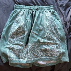 Men’s Bandanna Style Shorts Size Medium